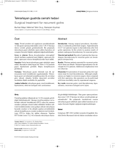 PDF (Türkçe) - Endokrinolojide Diyalog Dergisi