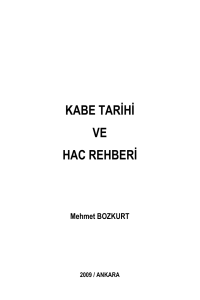 a- kabe tarihi - Mehmet Bozkurt