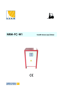NRM-FC-W1 Forklift Aküsü Şarj Ünitesi redresörü