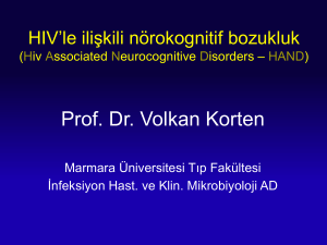 Volkan Korten - Hacettepe Üniversitesi HIV / AIDS Tedavi ve