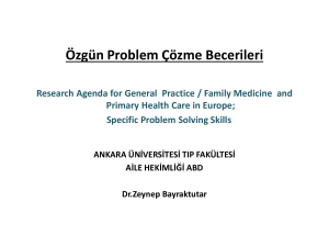 Slayt 1 - Ankara Üniversitesi