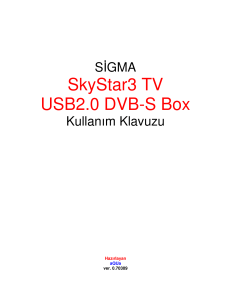 SkyStar3 TV USB2.0 DVB