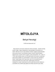 Mitolojya-Derslik-Ilkin Bilgiler