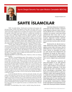 sahte islamcılar - Ayrıntı Dergisi