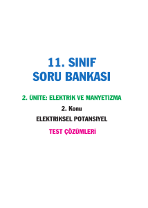 11. SINIF SORU BANKASI - Nihat Bilgin Yayıncılık