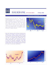 HALKBANK GÜNE BAŞLARKEN