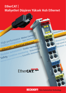 EtherCAT | Maliyetleri Düşüren Yüksek Hızlı Ethernet