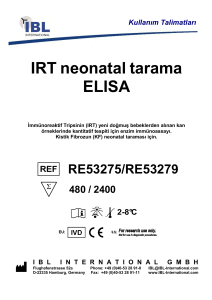 IRT neonatal tarama ELISA