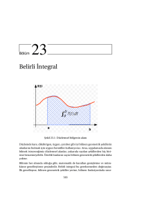 Belirli˙Integral