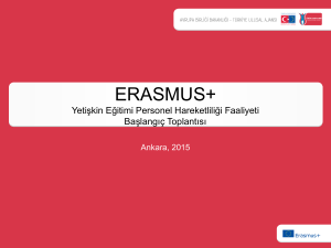 erasmus+ - Ulusal Ajans