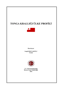 tonga krallığı ülke profili