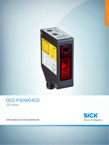 OD Value OD2-P30W04C0, Online teknik sayfa