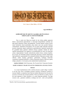 Yıl: 3, Sayı: 6, Mart 2016, s. 517-523 Uğur DEMİRAL1