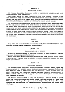 MADDE — 8. Yürütme yetkisi ve görevi 1961 Anayasası