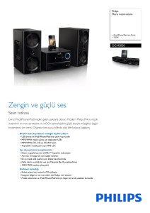 DCM3020/12 Philips Mikro müzik sistemi
