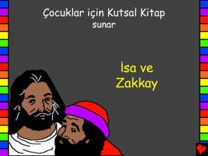 Jesus and Zaccheus Turkish PDA