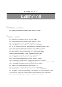 kardiyoloji - Türkiye Klinikleri