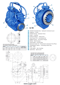 U-10 Hidrolik Deniz Şanzımanı