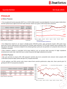 Günlük Bülten 02 Ocak 2015