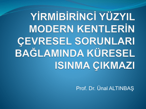 Prof.Dr. Ünal ALTINBAŞ - Türkiye Sağlıklı Kentler Birliği