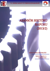 asansör sektörü raporu (2013/2)