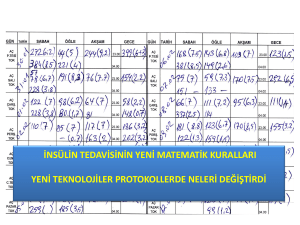 PowerPoint Sunusu - Türk Diyabet Cemiyeti