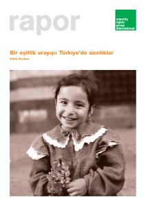 Bir eşitlik arayışı: Türkiye`de azınlıklar