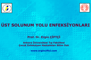 AKUT OTİTİS MEDİA - Prof.Dr. Ergin ÇİFTÇİ
