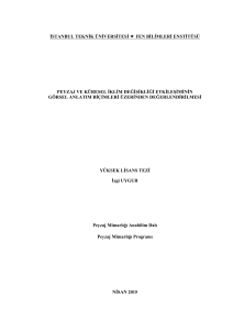 istanbul teknik üniversitesi fen bilimleri enstitüsü yüksek lisans tezi