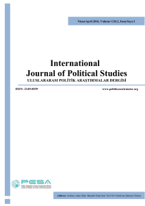 International Journal of Political Studies