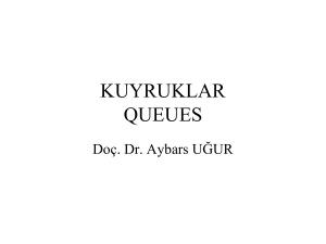 yığıt stack - Dr. Aybars UĞUR