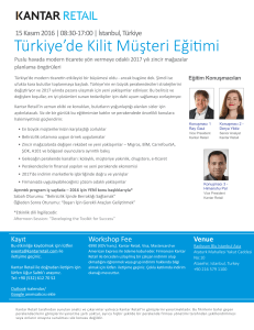 Türkiye`de Kilit Müşteri Eğitimi