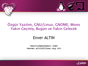 Özgür Yazılım, Linux, GNOME ve Mono - Inet-tr