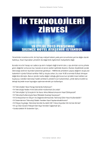 Business Network Center Turkey Tüm Hakları