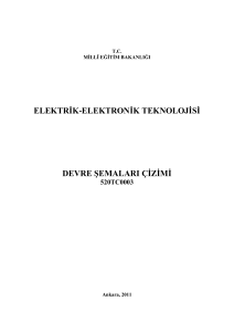 elektrik-elektronik teknolojisi devre şemaları çizimi