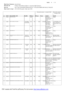 2011 YILI GASTROENTEROLOJİ KLN. 73 KALEM TIBBİ SARF