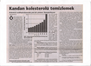 Kandan kolesterolii temizlemek