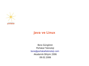 Java ve Linux
