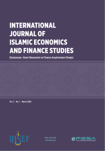 International Journal of Islamic Economics and Finance