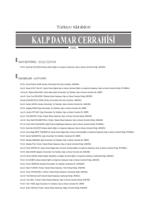 kalp damar cerrahisi