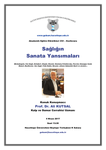 Sağlığın Sanata Yansımaları