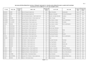 ek-2 2015-2016 eğitim-öğretim yılından itibaren mesleki ve teknik