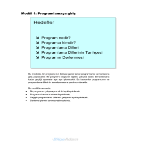 Hedefler - TD Software
