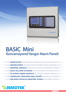 Basic Mini Yangın Alarm Paneli - Sensotek Otomasyon ve Bilgi