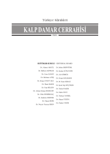 kalp damar cerrahisi