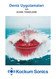 Deniz Uygulamaları - Kockum Sonics Türkiye