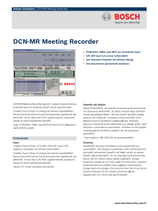 DCN‑MR Meeting Recorder