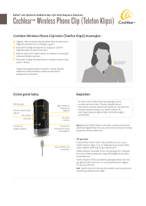 Cochlear™Wireless Phone Clip (Telefon Klipsi)