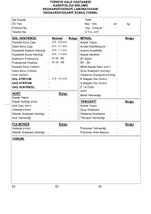 türkiye kalp hastanesi kardiyoloji bölümü ekokardiyografi