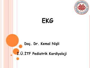 Doç. Dr. Kemal Nişli İ.Ü.İTF Pediatrik Kardiyoloji